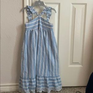 Janie and Jack linen sundress size 4